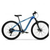 29\" Hyper Bicycle Explorer Mountain Bike, 29\" Wheels, Adults 14+ Years, Hard Tail, Blue