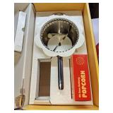 Popsmith Popcorn Popper in Butter - 6 Quart Stovetop Popcorn Machine - Stainless Steel Popcorn Maker Compatible with All Stovetops - Retail: $229