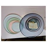 Pyrex 6-piece Tinted Glass Mixing Bowls, Multi (no green bowl)