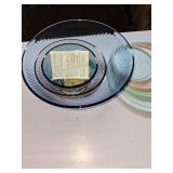 Pyrex 6-piece Tinted Glass Mixing Bowls, Multi (no green bowl)