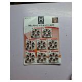 Hearing Aid Batteries, Size 312, Brown Tab, 48 Count - Disposable