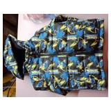 Sonic Kids Heavyweight Hooded Puffer Jacket - Boys Winter Coat, Full Zip Boys Winter Jacket