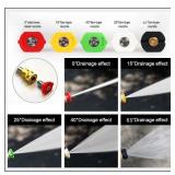 Pressure Washer Tips Set Multiple Degrees, 4.0 GPM Power Washer Nozzle Tips 5 Pack - Retail: $9