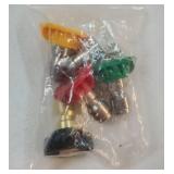 Pressure Washer Tips Set Multiple Degrees, 4.0 GPM Power Washer Nozzle Tips 5 Pack - Retail: $9