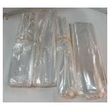 Heat Shrink Wrap Bags, 8 x 10" POF Clear Heat Shrink Film Wrap Bags for Gift Baskets, Packaging Collection, Homemade DIY, Handmade Crafts, Cookie - Retail: $19"