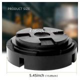 Universal Fit 5.5"Large Rubber Jack Pad/Slotted Jack Pucks | Made from Heavy Duty Rubber, The Ultimate Protector for Frame Rail and Paint - Retail: $15