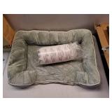 Orthopedic Dog Bed for Medium Dogs, Waterproof Memory Foam Medium Pet Beds with Sides, Non-Slip Bottom and Egg-Crate Foam Dog Couch Bed with Washable Removable Cover