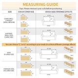 Deep Dream Cat-Scratch Resistant Couch Cover, Waterproof Sofa Cover for 3 Cushion Couch Washable, Pet Friendly Couch Protectors Anti Slip Thickened Love Seat Slipcovers for Dogs Pets, 71 x 118", Grey 