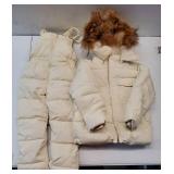 Baby Boy Snowsuit Winter Coat Ski Bib Suit Snow Pants Hoodie Jacket Clothes 4-5T - Retail: $50