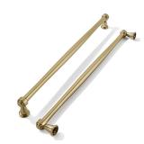 10 Pack 10 Inch(256mm) Champagne Bronze Cabinet Pulls, Champagne Brass Kitchen Cabinet Handles Gold Kitchen Cabinet Hardware for Cupboard Drawer Handles Dresser Pulls - Retail: $90