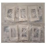 Leviton 1-Gang Decora Plus Screwless Wall Plate, 80301-SW, White - Retail: $16