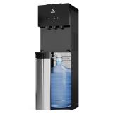 Avalon Bottom Loading Water Cooler Water Dispenser with 3 Temperature Settings - Hot, Cold & Room Water, Durable Stainless Steel Construction, Anti-Microbial Coating. NEW & POWERS ON, but DOOR HINGE B