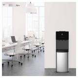 Avalon Bottom Loading Water Cooler Water Dispenser with 3 Temperature Settings - Hot, Cold & Room Water, Durable Stainless Steel Construction, Anti-Microbial Coating. NEW & POWERS ON, but DOOR HINGE B