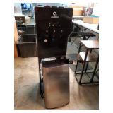 Avalon Bottom Loading Water Cooler Water Dispenser with 3 Temperature Settings - Hot, Cold & Room Water, Durable Stainless Steel Construction, Anti-Microbial Coating. NEW & POWERS ON, but DOOR HINGE B