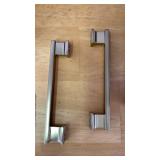 Amerdeco 10 Pack Champagne Bronze Cabinet Pulls 5 Inch(128mm) Hole Center Kitchen Cabient Hardware Brushed Brass Cabinet Handles Gold Drawer Pulls ZH00013 - Retail: $46