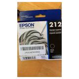 EPSON 212 Claria Ink Standard Capacity Black Cartridge (T212120-S) Works with WorkForce WF-2830, WF-2850, Expression XP-4100, XP-4105 - Retail: $22