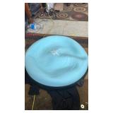 JX FITNESS 58cm Balance Half Ball Trainer, Stability Exercise Yoga Half Ball with Resistance Bands & Pump - Improve Core and Ab Strength with Full Body Home Gym Workouts Or Fitness Training - Retail: 