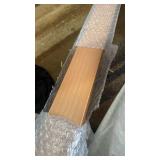 Precision Quilting Tools Quilt Hanger Rack, Knob-Less Modern Wooden Design for Wall Hanging to Clamp Quilts, Rugs, Tapestries (Light Stained Wood 60\" Size), Tapestry Hangers, Mounted Quilt Rack - Ret