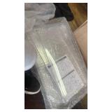 4 Pack Clear Shoe Storage Boxes Stackable Shoes Organizer Acylic Boots Sneaker Display Case - Retail: $0