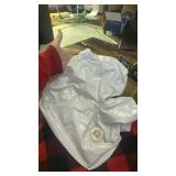 LANGXUN 9.5ft Large Size Metal Circle Balloon Arch Stand Decoration, Arch Frame for Birthday Wedding Graduation Decorations and Event Party Supplies, Baby Shower Photo Background - Retail: $49