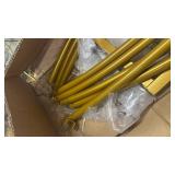 LANGXUN 9.5ft Large Size Metal Circle Balloon Arch Stand Decoration, Arch Frame for Birthday Wedding Graduation Decorations and Event Party Supplies, Baby Shower Photo Background - Retail: $49