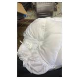 COONP Queen Mattress Topper, Extra Thick Pillowtop, Cooling and Plush Mattress Pad Cover Cotton Top Bed Topper Protector with 8-21 Inch Deep Pocket - Retail: $97