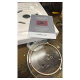 Farberware FMO11WEIRD 1.1 Cu. Ft. 1000-Watt Compact Microwave Oven, Red, Stylish Countertop Microwave with Child-Lock, Reheat Function, Express Cook, and Kitchen Timer - Retail: $120