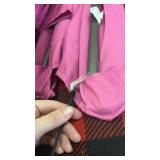 Outdoor Patio Umbrella Outdoor Table Umbrella with Push Button Tilt and Crank, Market Umbrella 8 Sturdy Ribs UV Protection Waterproof for Garden, Deck, Backyard, Pool (Rose Pink) - Retail: $60