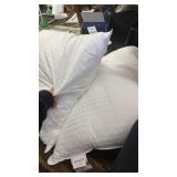 Beckham Hotel Collection Euro Size Throw Pillows (Set of 2), 26 x 26 Down Alternative Pillow Insert for Bed, Couch, and Sofa - Retail: $50