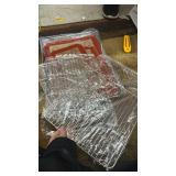 Stainless Steel Baking Sheet Tray Cooling Rack with Silicone Baking Mat Set, Cookie Pan with Cooling Rack, Set of 9 (3 Sheets + 3 Racks + 3 Mats), 10/12/16 Inch, Easy Clean - Retail: $36