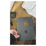 Aolemi Ceiling Mount Shower System Rain Shower Head with Handheld Spray High Pressure Shower Faucet Set Rough-in Valve Shower Trim Kit Included Bathroom Matte Black Ceiling Shower Head - Retail: $195