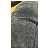 Papasan Chair Cushion 44\" X 44\", Corduroy Round Supportive Cushion (Without Chair), Pack of 1, Dark Blue - Retail: $57