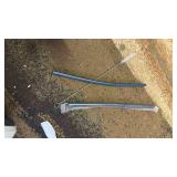 30 oz Tumbler with Handle and 2 Straws,2 in 1 Lid Insulated Water Bottle Stainless Steel Travel Coffee Mug,Navy blue - Retail: $19