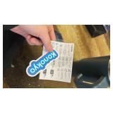 30 oz Tumbler with Handle and 2 Straws,2 in 1 Lid Insulated Water Bottle Stainless Steel Travel Coffee Mug,Navy blue - Retail: $19