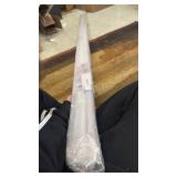 Cordless Blackout Roller Shades Blinds for Windows Free-Stop,Pull Down Room Darkening with Valance,Thermal Insulated Woven Fabric Window Door Blinds for Home,Office,White 60\" W x 72\" L - Retail: $10