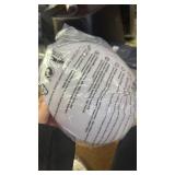 52 Inch Black Ceiling Fan with Light,Flush Mount Ceiling Fans with Remote,Double-Sided Fan Blades, 3CCT Dimmable LED, Noiseless, Low Profile Ceiling Fan for Living Room Indoor/Outdoor Use - Retail: $6