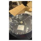 52 Inch Black Ceiling Fan with Light,Flush Mount Ceiling Fans with Remote,Double-Sided Fan Blades, 3CCT Dimmable LED, Noiseless, Low Profile Ceiling Fan for Living Room Indoor/Outdoor Use - Retail: $6