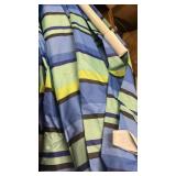 Grandekor 7FT Beach Umbrellas for Sand Heavy Duty Wind Portable Beach Umbrella with Table Travel Beach Umbrella with Carry Bag Sun Umbrella Beach, UV 50+ - Retail: $50