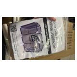 Modern Blue Pool Storage Bin - XX-Large | Nylon Mesh Basket Organizer For Your Goggles, Beach Balls, Floats, Swim Toys & Accessories | Air Dry Items Quickly & Easily Roll To Your Home Garage or ShedMI