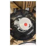 Cordless Robotic Pool Cleaner, Lasts 80 Min, Automatic Vacuum for Above-Ground Pools up to 645 Sq.ft,Portable, Self-Parking,Light Black - Retail: $120