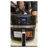 Cuisinart Air Fryer, 4.5-Quart Basket Fryer with 4 Cooking Functions to Air Fry, Roast, Bake, and Keep Warm, 4 Airfryer Presets, Dishwasher-Safe Parts, AIR-160NAS, Stainless Steel & Black - Retail: $1
