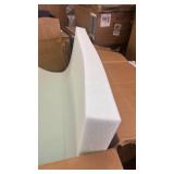 Memory Foam Mattress Topper - 3 Inch Gel Infused Memory Foam - Plush Feel - Cooling and Pressure Relieving - CertiPUR Certified - Dorm Room Essentials - Twin Size - Retail: $60