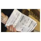 3 Light Bronze Modern Bathroom Vanity Light - Retail: $65