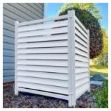 Enclo White Vinyl Privacy Screen Fence - Waverly EC18010 - Retail: $117