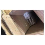 Enclo White Vinyl Privacy Screen Fence - Waverly EC18010 - Retail: $117