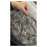 8x10 Area Rugs for Living Room, Ultra Soft Fluffy Large Shaggy Rug Carpet for Bedroom, Non-Slip Fuzzy Plush Rugs for Nursery Boys Girls Kids Room Modern Indoor Home Decor, Tie-Dyed Blue Grey - Retail: