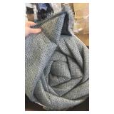 8x10 Area Rugs for Living Room, Ultra Soft Fluffy Large Shaggy Rug Carpet for Bedroom, Non-Slip Fuzzy Plush Rugs for Nursery Boys Girls Kids Room Modern Indoor Home Decor, Tie-Dyed Blue Grey - Retail: