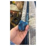 Upgrade 2 in 1 3 Step Stair&Horizontal Handrails, Adjustable 40\"x38\" Stair Railing Kits, Black Wrought Iron Hand Rails for Outdoor Steps,Concrete Step, Porch Railing, with Installation Kit - Retail: