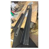 Driveway Drag Harrow, Driveway Drag with 2 Adjustable Bars for Field and Lawn Leveling, Driveway Grader for ATV, UTV, Garden Lawn Tractors - Retail: $76