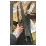 Driveway Drag Harrow, Driveway Drag with 2 Adjustable Bars for Field and Lawn Leveling, Driveway Grader for ATV, UTV, Garden Lawn Tractors - Retail: $76